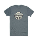 Gray Pit Boss Grills Men’s Titanium Heather Masters of Smoke T-Shirt with "This Smoke Ain't No Joke" design.