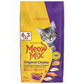 Meow Mix Original Choice Adult Ocean Fish, Chicken, Salmon and Turkey Recipe Dry Cat Food, 6.3lb