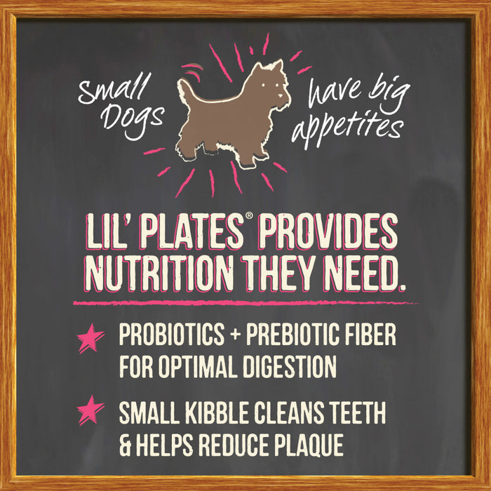 Merrick Lil Plates Small Breed Dog Food Grain Free Real Chicken & Sweet Potato Recipe Small Dog Food
