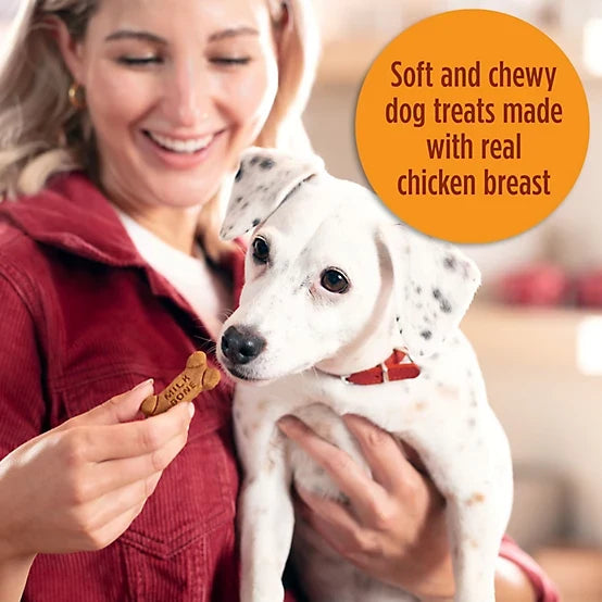 Milk-Bone Soft and Chewy Chicken Flavor Dog Treats, 25 oz.
