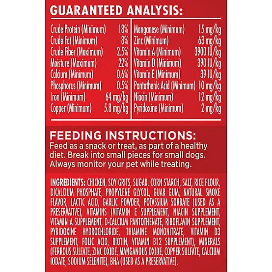Milk-Bone Soft and Chewy Chicken Flavor Dog Treats, 25 oz.