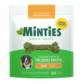 Minties Dog Dental Bone Treats Large 32oz