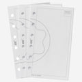 The Montblanc small white blank pages.