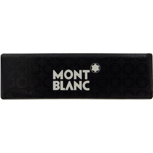 Plastic case with Montblanc brand logo, for Bohème mechanical pencil erasers.