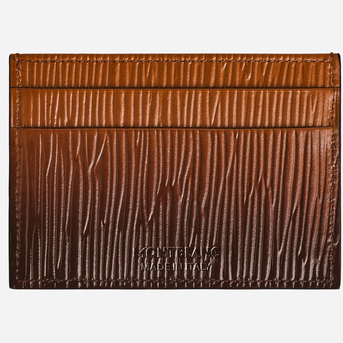 Back view of the Corteccia Sfumato Fauve Leather 5CC Card Holder.