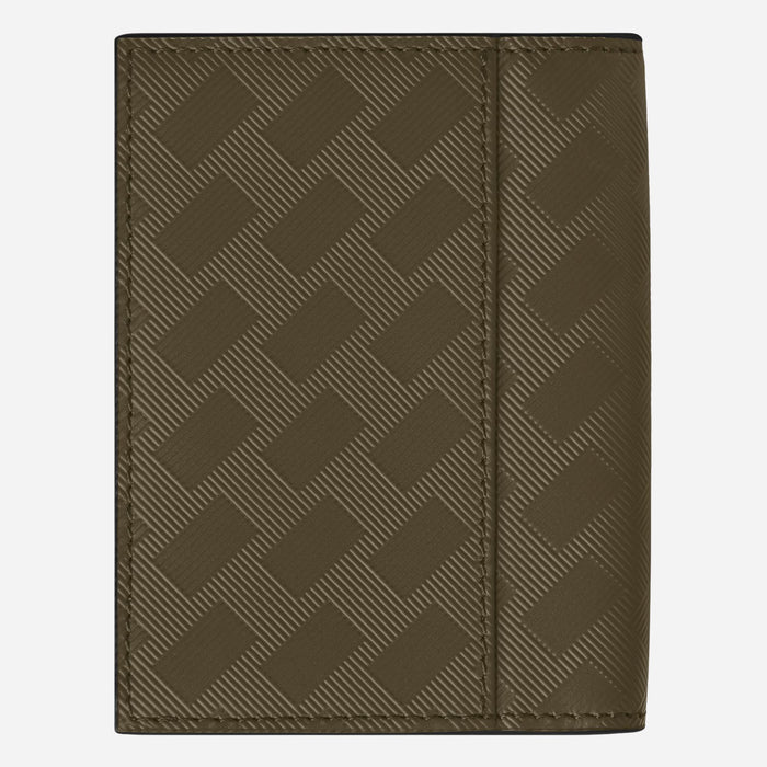 Back view of the Extreme 3.0 Khaki Leather 4CC Card Holder.