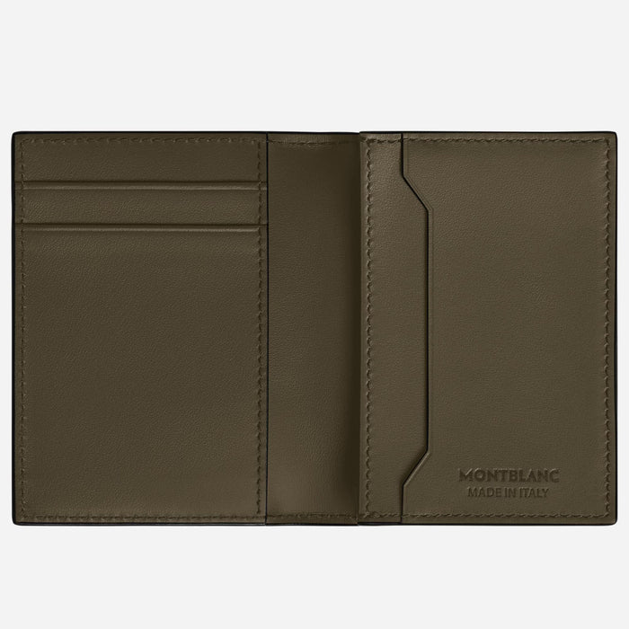 Inside the Extreme 3.0 Khaki Leather 4CC Card Holder.