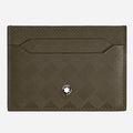 The Extreme 3.0 Khaki Leather 5CC Card Holder by Montblanc.