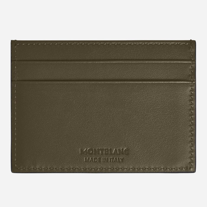 Back view of the Extreme 3.0 Khaki Leather 5CC Card Holder.
