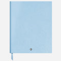 The Fine Stationery Large Pale Blue Sartorial Leather Notebook with Lined Pages by Montblanc.