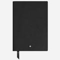 The Fine Stationery Medium Black Sartorial Leather Notebook with Squared Pages by Montblanc.