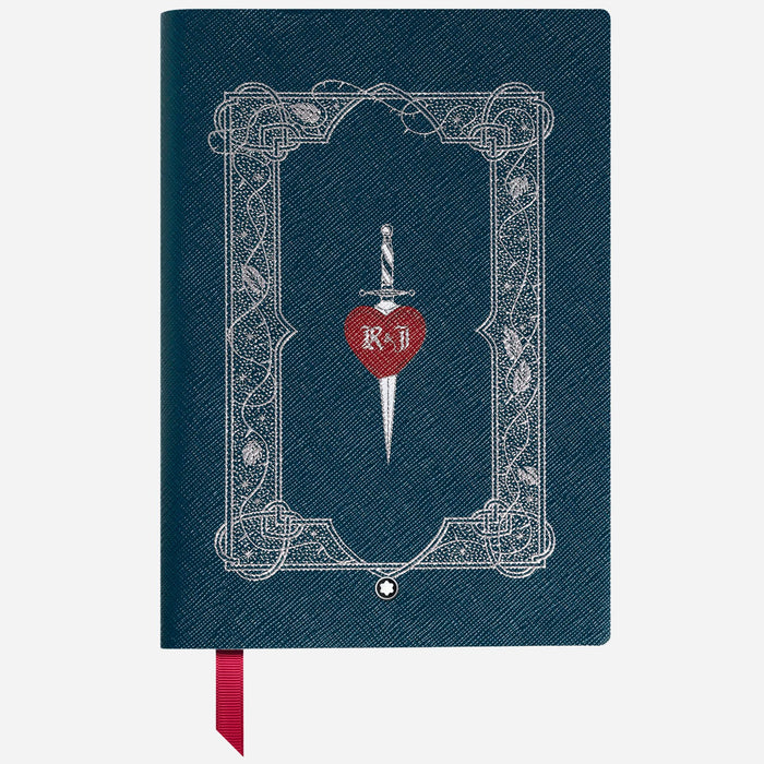 The Fine Stationery Medium Romeo & Juliet Green Notebook with Lined Pages by Montblanc.
