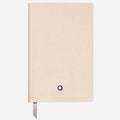 The Fine Stationery Small Cloudy Beige Sartorial Leather Notebook with Lined Pages by Montblanc.