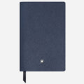 The Fine Stationery Small Ink Blue Sartorial Leather Notebook with Lined Pages by Montblanc.