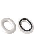 These are the Montblanc Gray Over-Ear MB 01 Cushions.