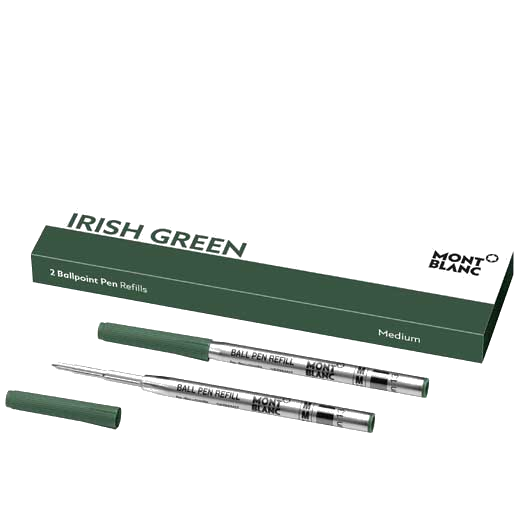 This is the Montblanc Irish Green Ballpoint Refill (M).