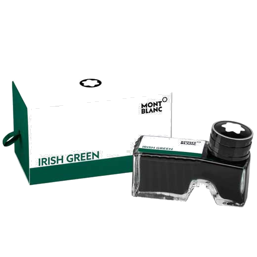 Montblanc Irish Green Ink Bottle.