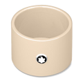 Montblanc's Ivory Lacquer Small Desk Tray can be paired with the larger sizes to make a desk tidy.