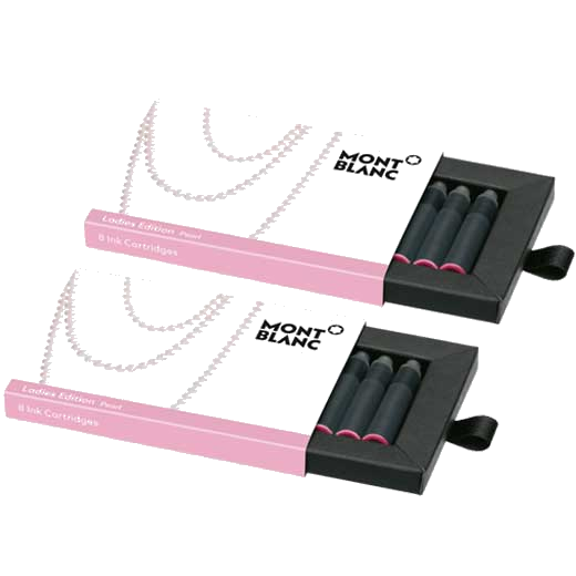 These are the Montblanc Ladies Edition Ink Cartridges.
