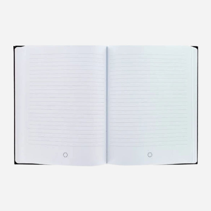 Open View of Medium Lined Notebook Holder Refill from Montblanc.