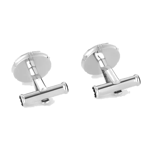 These Meisterstück 100 Years Stainless Steel Cufflinks celebrate 100 years of the Meisterstück and have the nib detailing engraved on the face.