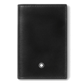 Montblanc's Meisterstück Black 2CC Card Holder comes with a gift box and dust bag.