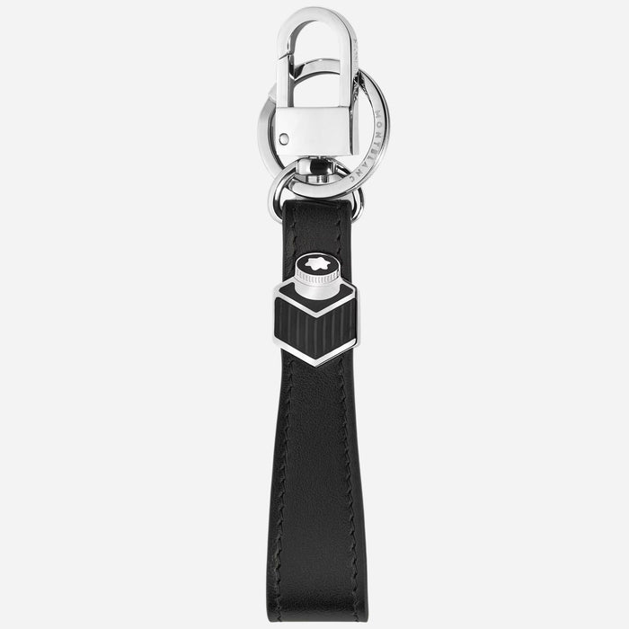 The Meisterstück Black Leather Inkwell Key Holder by Montblanc.