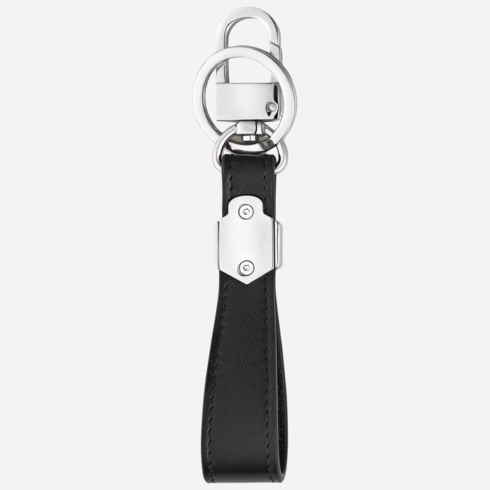 Back view of the Meisterstück Black Leather Inkwell Key Holder.