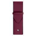 Montblanc's Meisterstück Cassis Leather 2 Pen Pouch is great for storing 2 of your Montblanc pens together and will keep them safe.