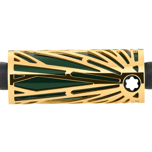montblanc green bracelet
