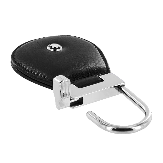Spring clip on the Montblanc key fob.