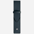 The Meisterstück Velvet Blue Envelope 1-Pen Pouch by Montblanc.