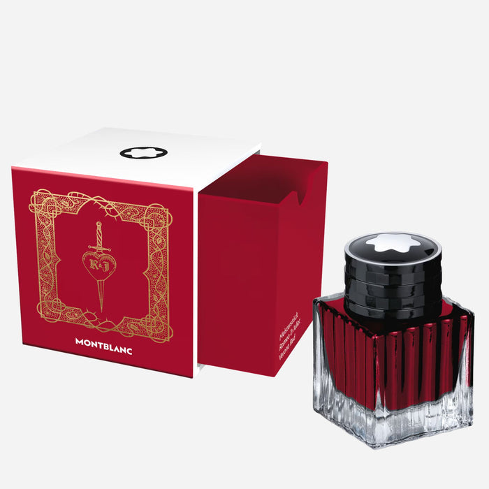 The Meisterstück Verona Red Romeo & Juliet 50 ml Ink Bottle by Montblanc.