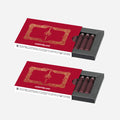 The Meisterstück Verona Red Romeo & Juliet Ink Cartridges x2 Packs by Montblanc.