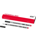 This is the Montblanc Modena Red Rollerball Refill (M).