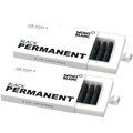 These are the Montblanc Permanent Black Ink Cartridges.