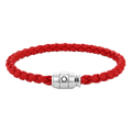 red leather bracelet montbl 2