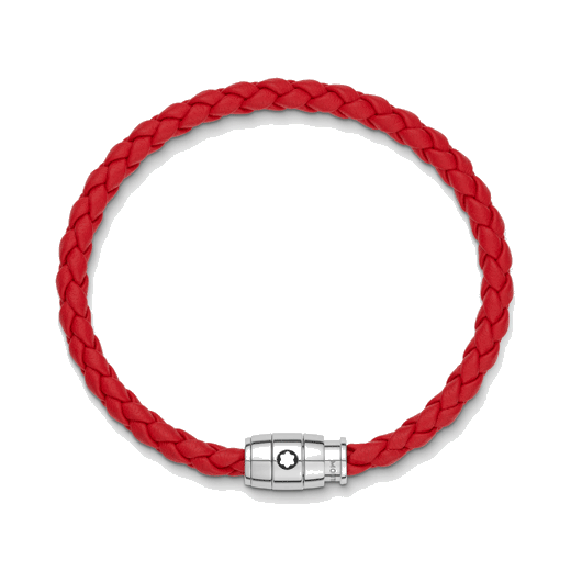 montblanc leather bracelet  2 1