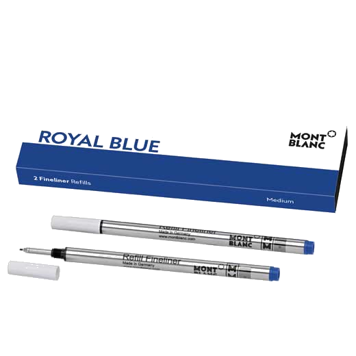 This is the Montblanc Royal Blue Fineliner Refill (M).