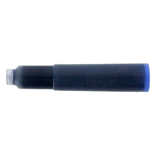 Montblanc single royal blue ink cartridge.