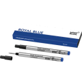 These are the Montblanc Royal Blue Rollerball LeGrand Refill in the size broad.