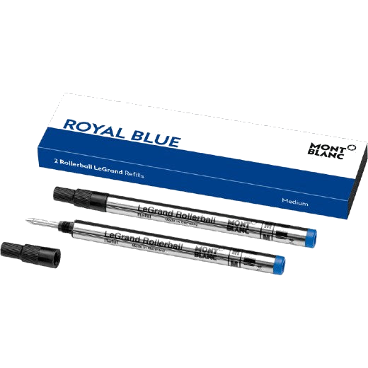 These Montblanc rollerball refills fit into any LeGrand rollerball pen.
