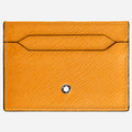 The Saffron Sartorial Leather 5CC Card Holder by Montblanc.