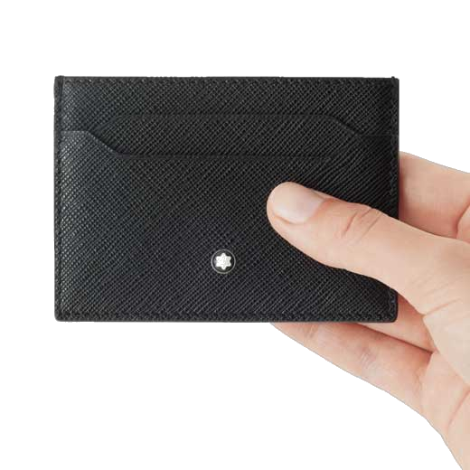 black montblanc cardholder