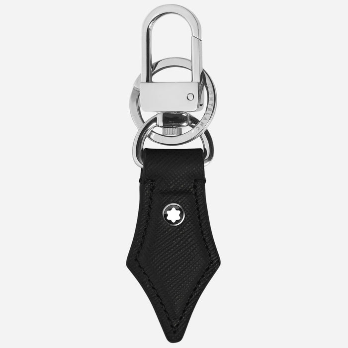 The Sartorial Black Leather Nib Key Holder by Montblanc.