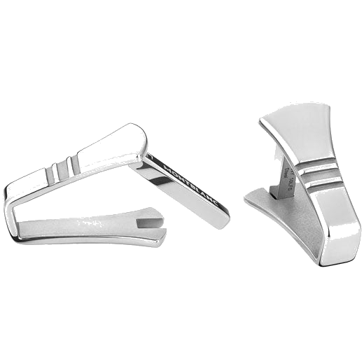 These Montblanc cufflinks will go perfectly with any suit.
