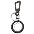 This Spinning Emblem Meisterstück Ruthenium Key Fob has been designed by Montblanc.