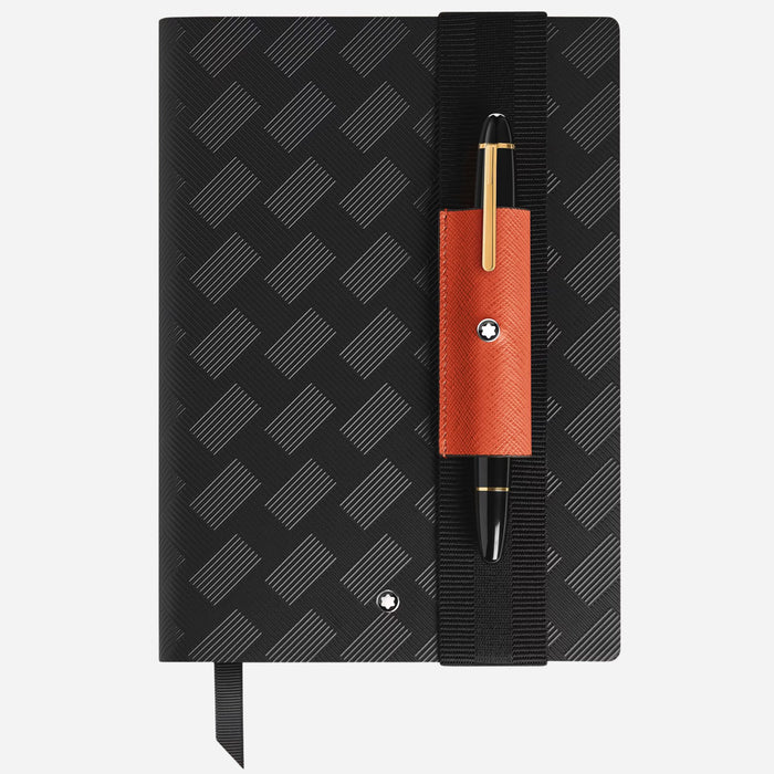 The Tangerine Sartorial Leather 1-Pen Loop with Elastic Strap by Montblanc.