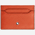 The Tangerine Sartorial Leather 5CC Card Holder by Montblanc.
