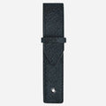 The Tweed Blue Sartorial Leather 1-Pen Pouch by Montblanc.